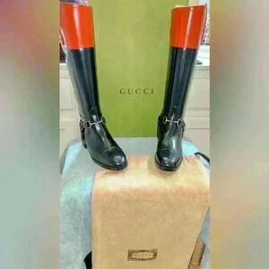 Gucci Harness Knee Boot NWT